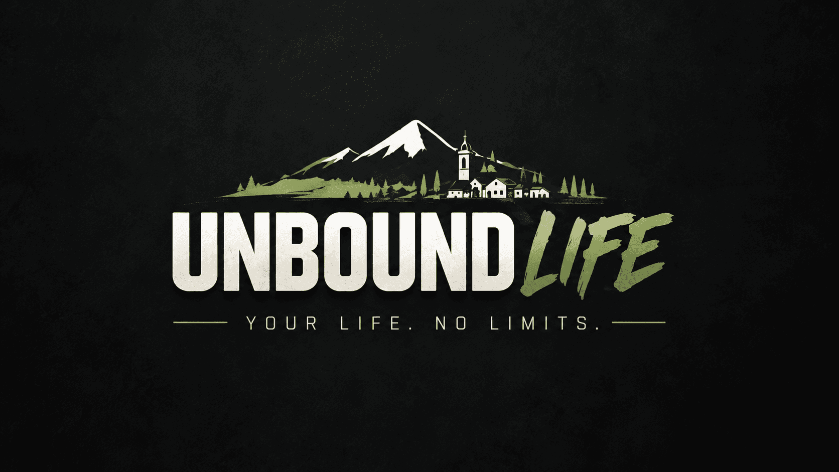 Logótipo oficial Unbound Life — Your life. No limits.